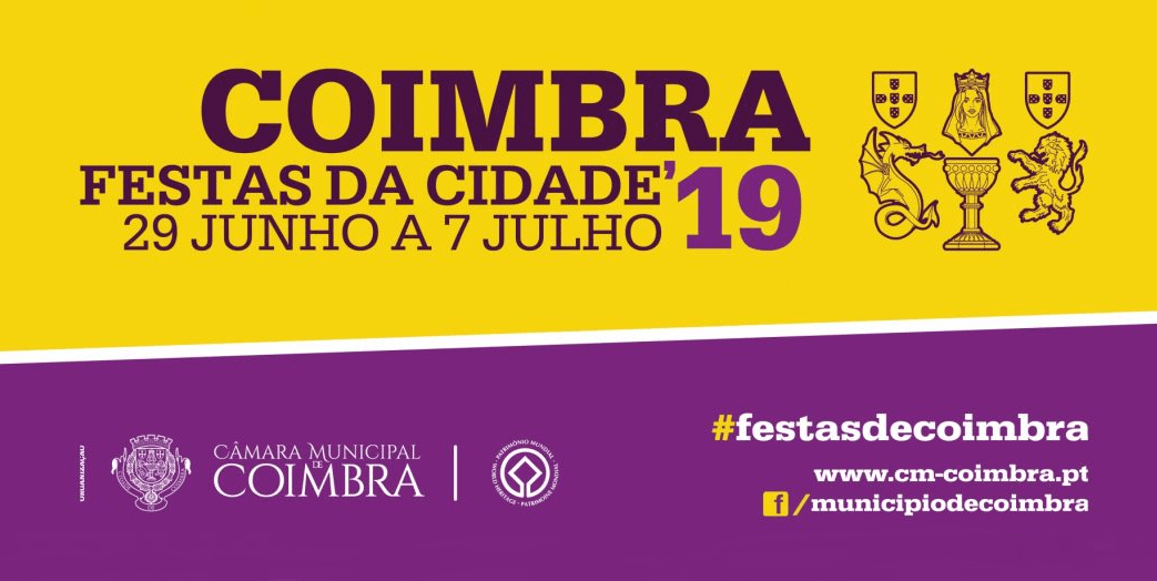 FESTAS DA CIDADE DE COIMBRA 2019 COM MUITA E BOA MÚSICA