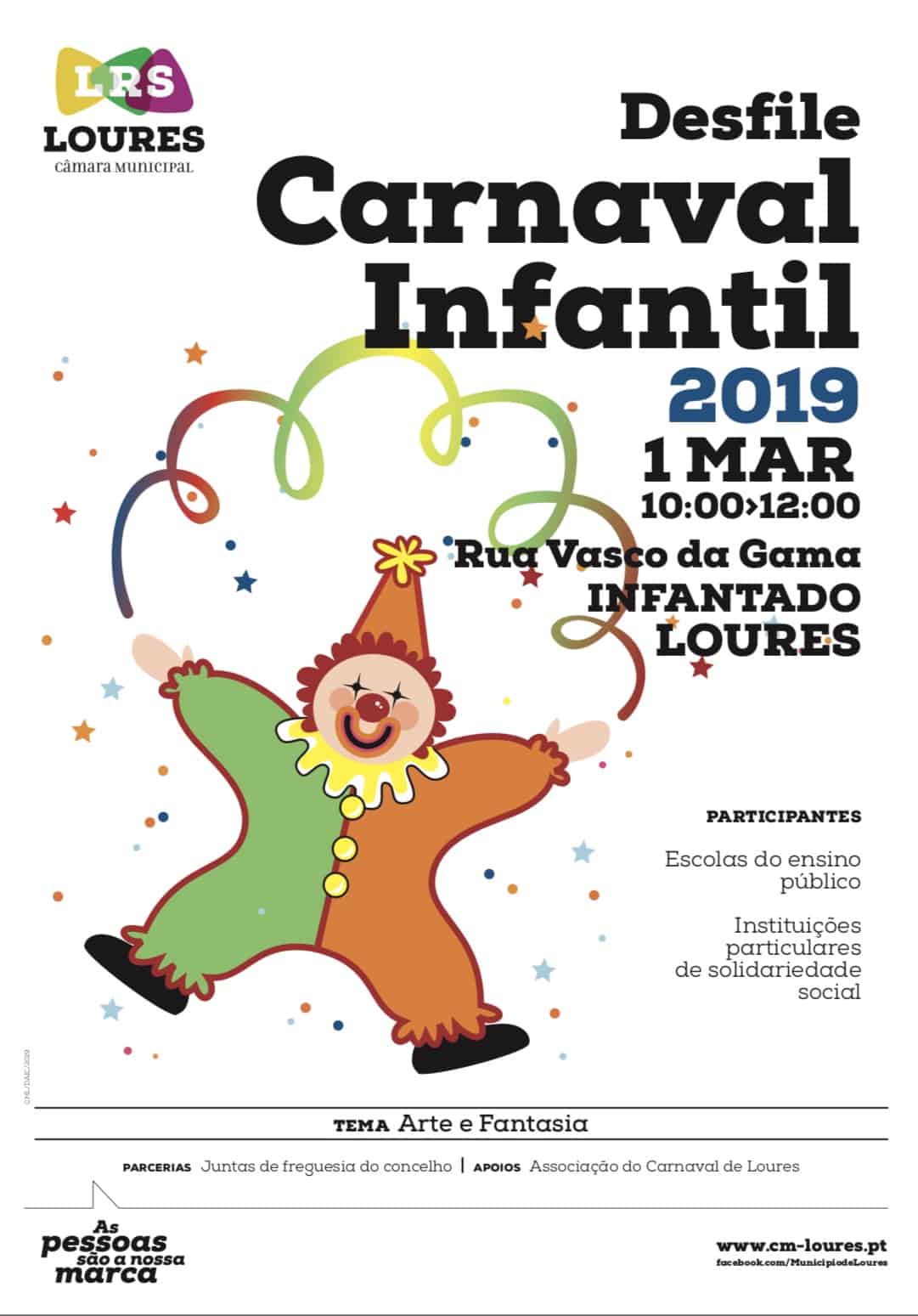 DESFILE DE CARNAVAL INFANTIL 2019 EM LOURES