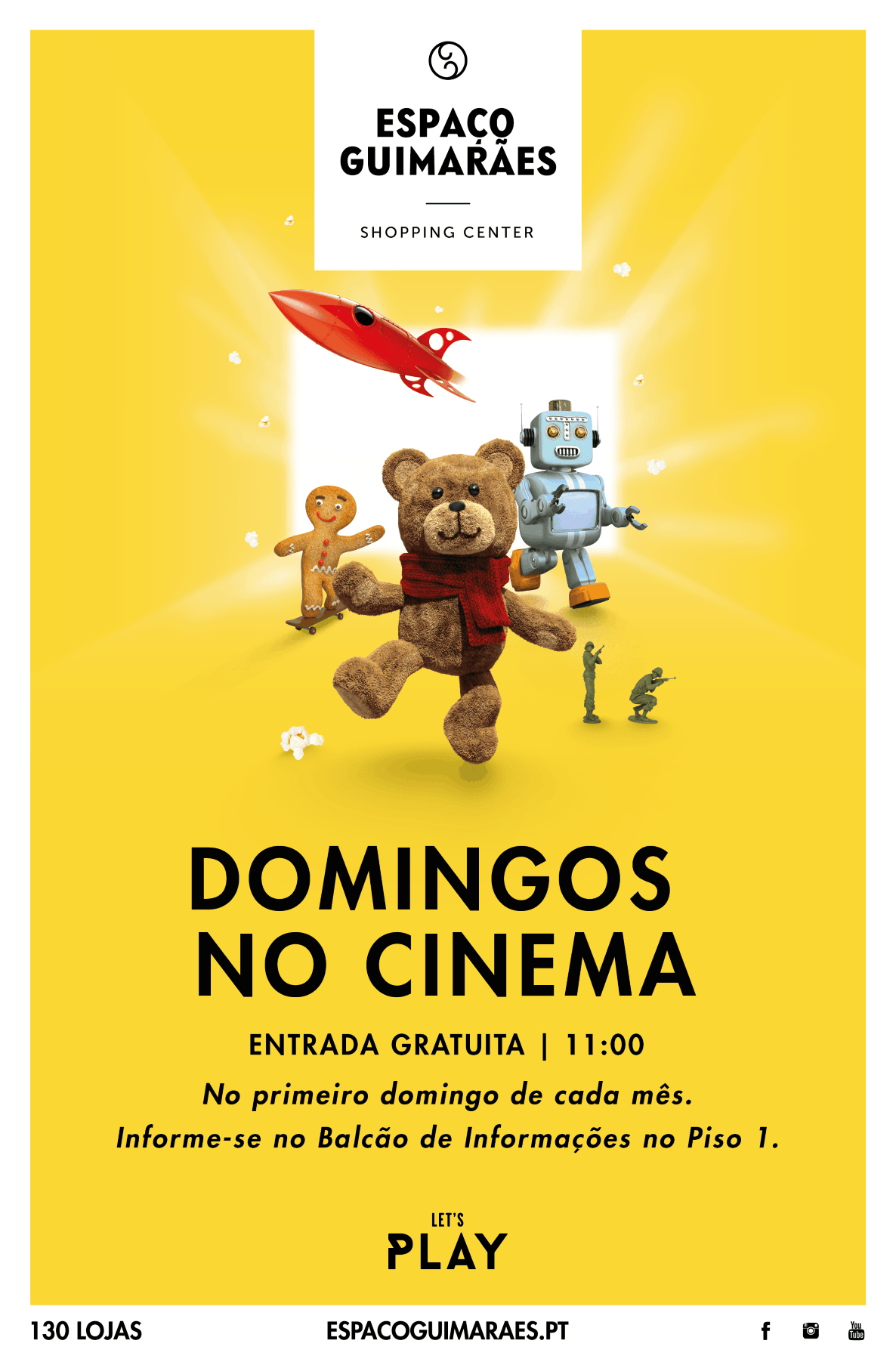DOMINGOS NO CINEMA – ESPAÇO GUIMARÃES