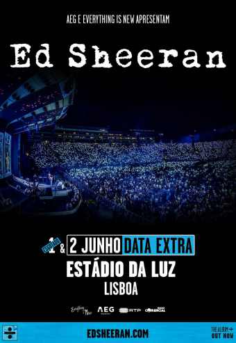 ED SHEERAN | ESTÁDIO DA LUZ – LISBOA 2019