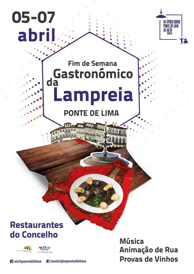 FIM DE SEMANA GASTRONÓMICO DA LAMPREIA – PONTE DE LIMA