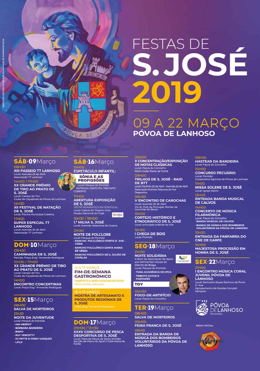 FESTAS DE SÃO JOSÉ 2019 – PÓVOA DE LANHOSO