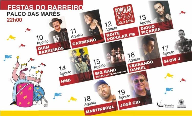 FESTAS DO BARREIRO 2018 | PROGRAMA GERAL