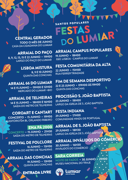 FESTAS DO LUMIAR 2019 | SANTOS POPULARES
