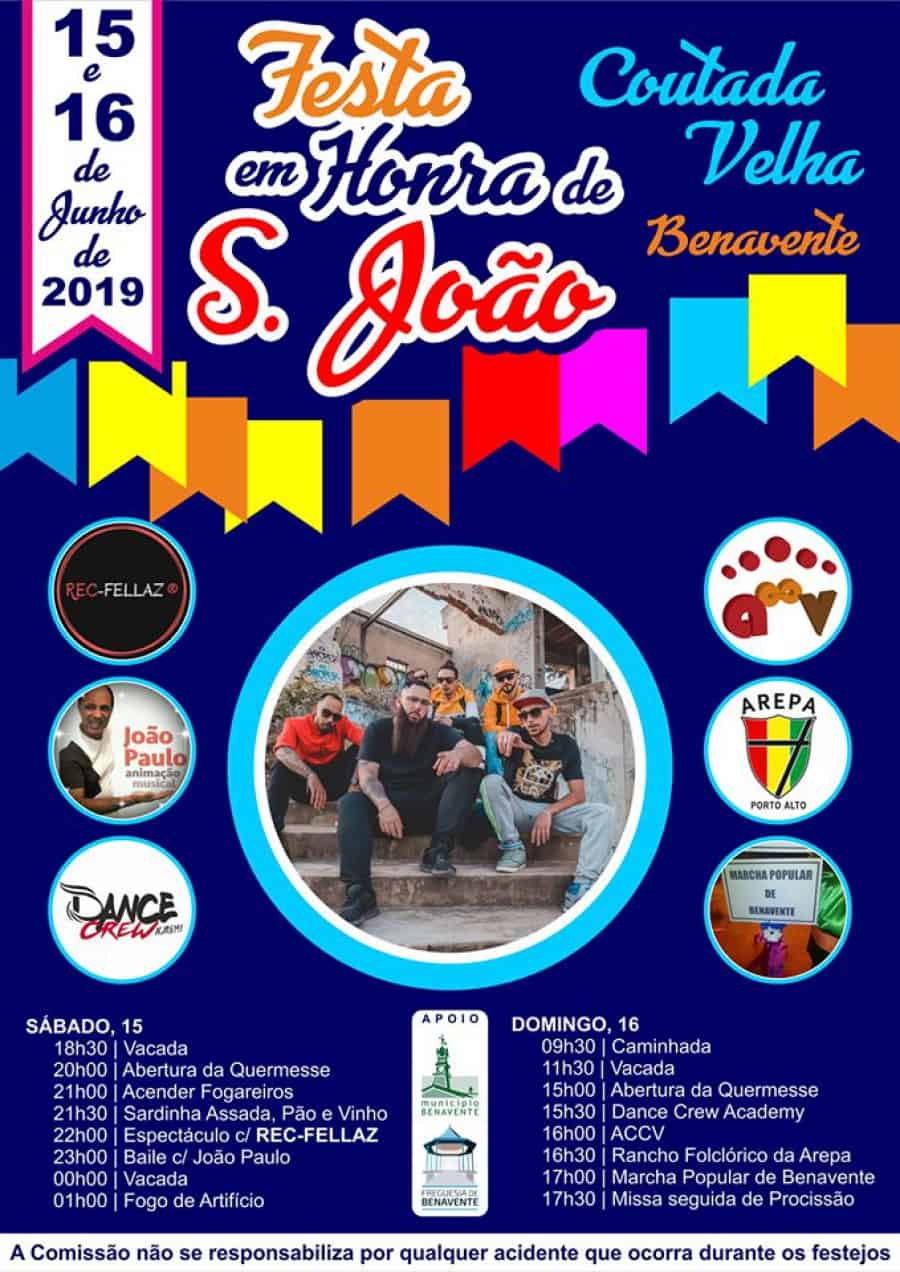 FESTAS EM HONRA DE SÃO JOÃO 2019 | BENAVENTE