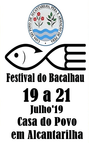 II FESTIVAL DO BACALHAU 2019 – ALCANTARILHA