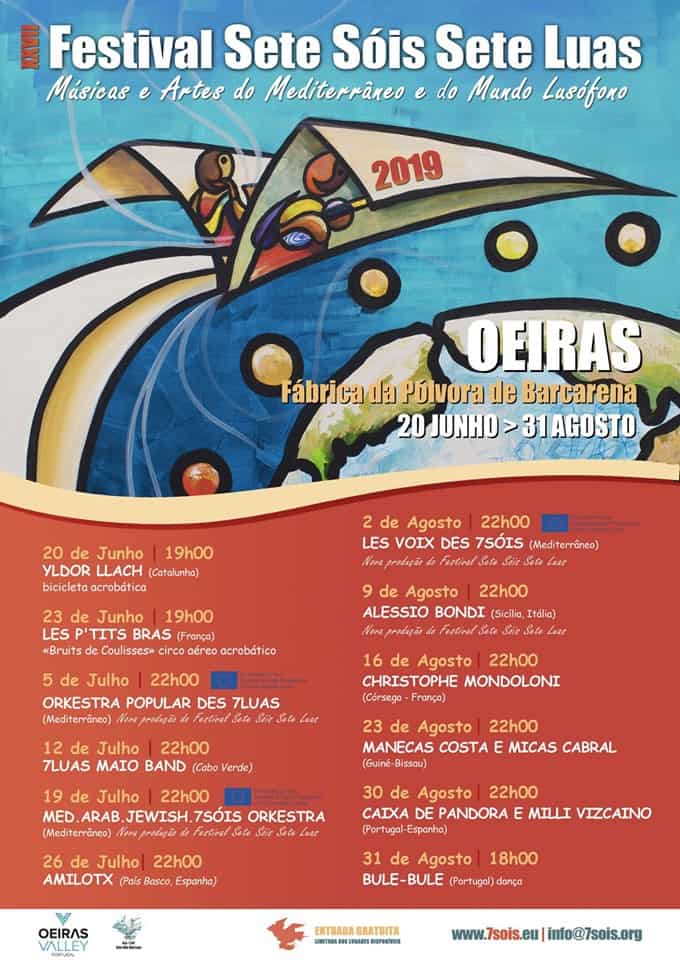 FESTIVAL SETE SÓIS SETE LUAS 2019 | OEIRAS