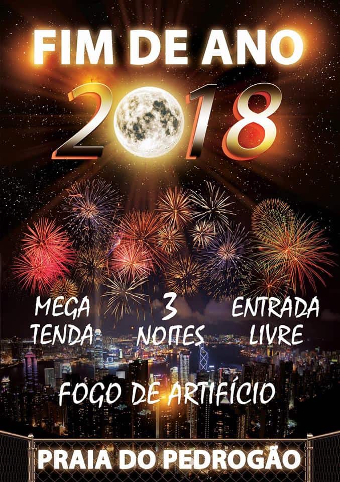 FIM DE ANO 2018-2019 NA PRAIA DO PEDRÓGÃO