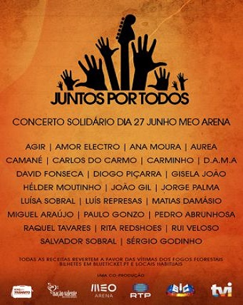 “JUNTOS POR TODOS” – CONCERTO SOLIDÁRIO