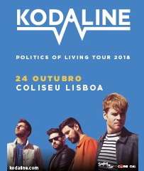 KODALINE – Politics of Living Tour 2018 | COLISEU DE LISBOA