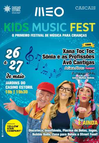 MEO KIDS MUSIC FEST – BILHETE DIÁRIO | JARDINS CASINO ESTORIL