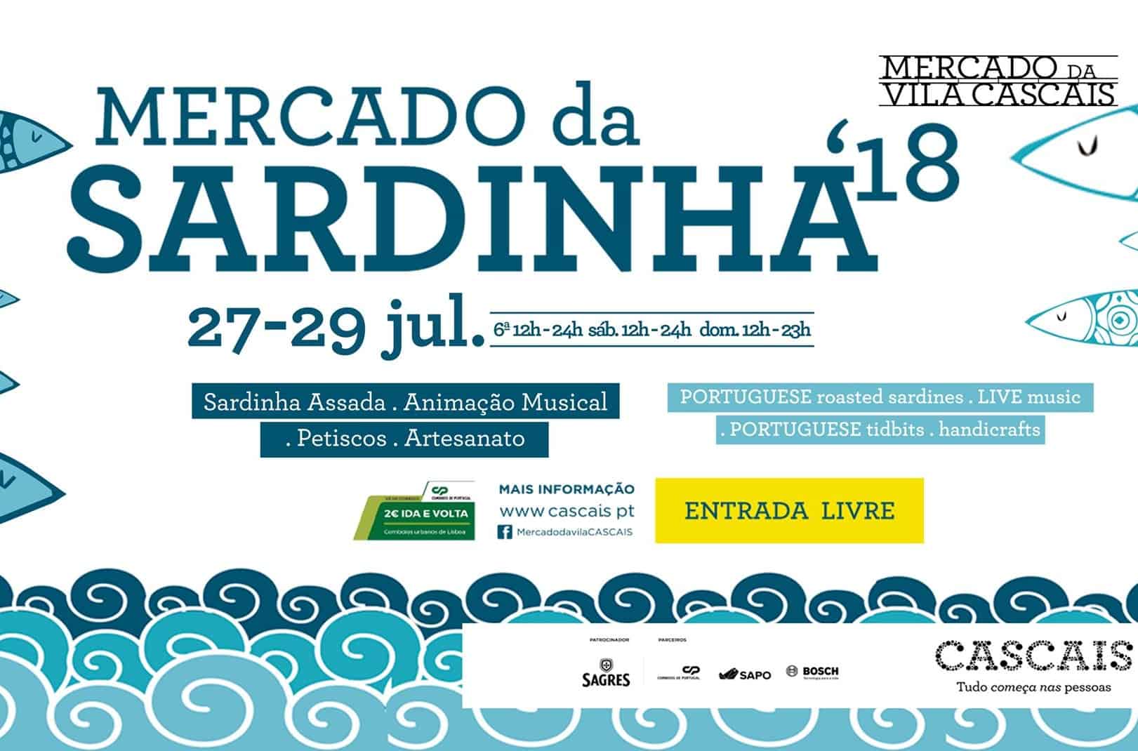 MERCADO DA SARDINHA 2018 | MERCADO DA VILA | CASCAIS