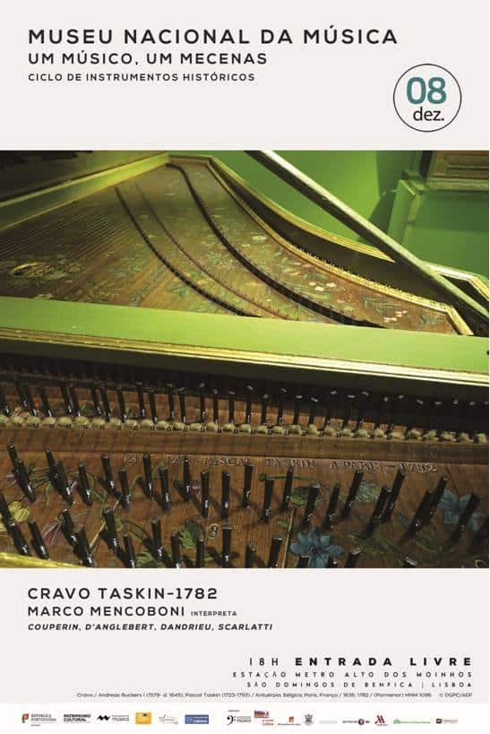 RECITAL NO CRAVO TASKIN DE 1782 | MUSEU NACIONAL DA MÚSICA