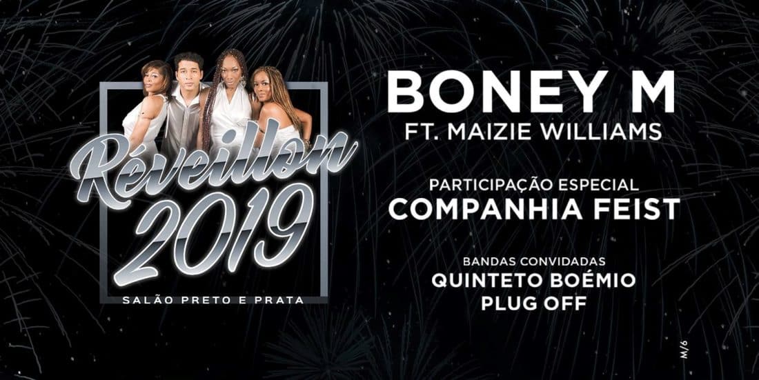 CASINO ESTORIL CELEBRA RÉVEILLON COM BONEY M E IMAGINATION