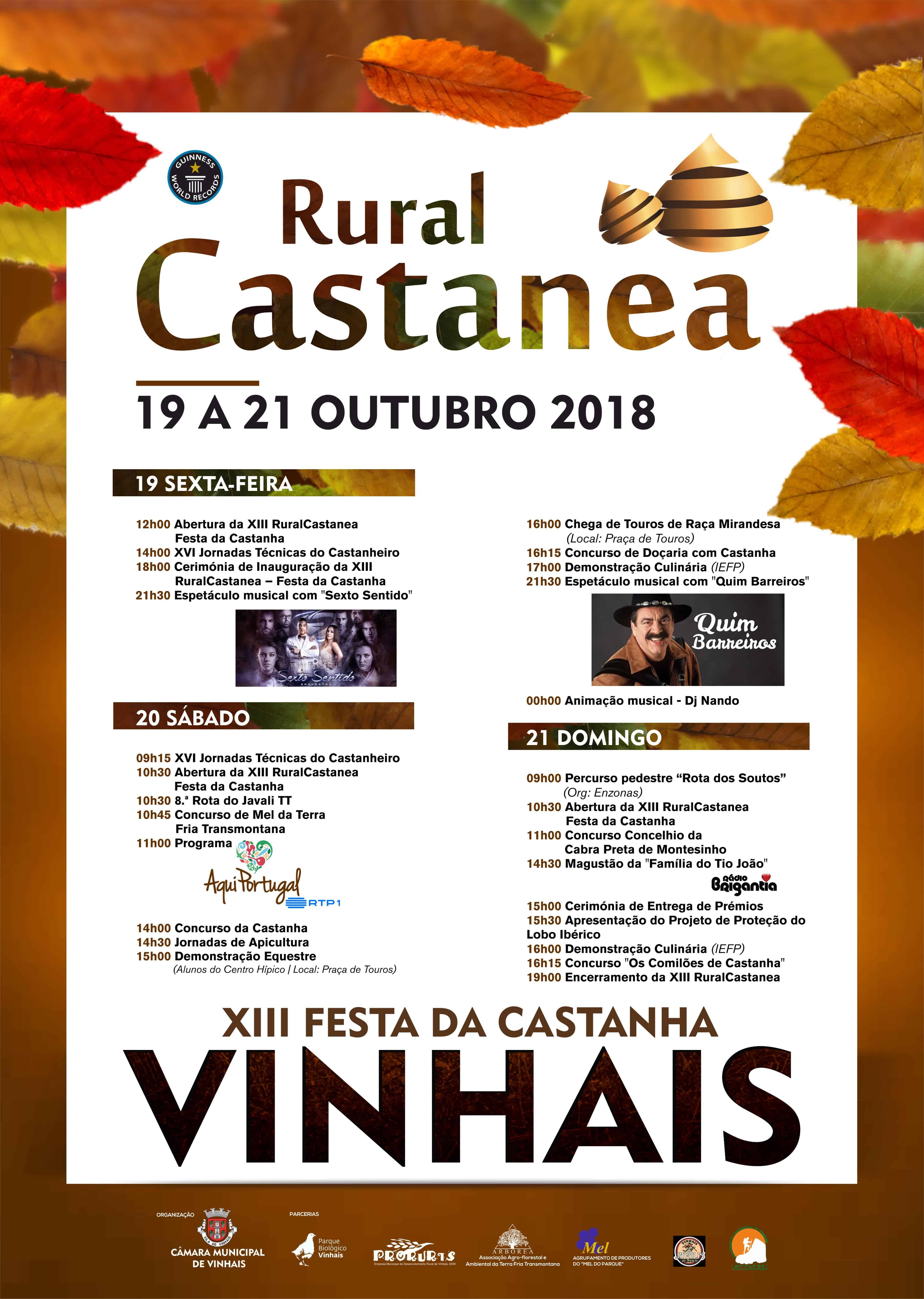 RURAL CASTANEA – XIII FESTA DA CASTANHA 2018 | VINHAIS