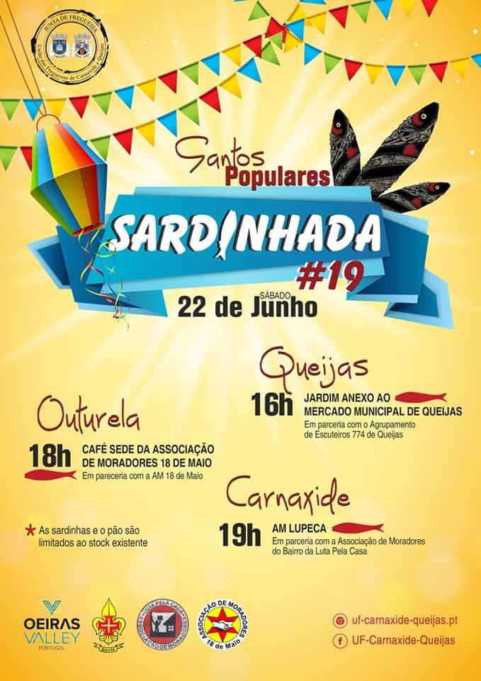 SANTOS POPULARES – SARDINHADA 2019 | CARNAXIDE, QUEIJAS