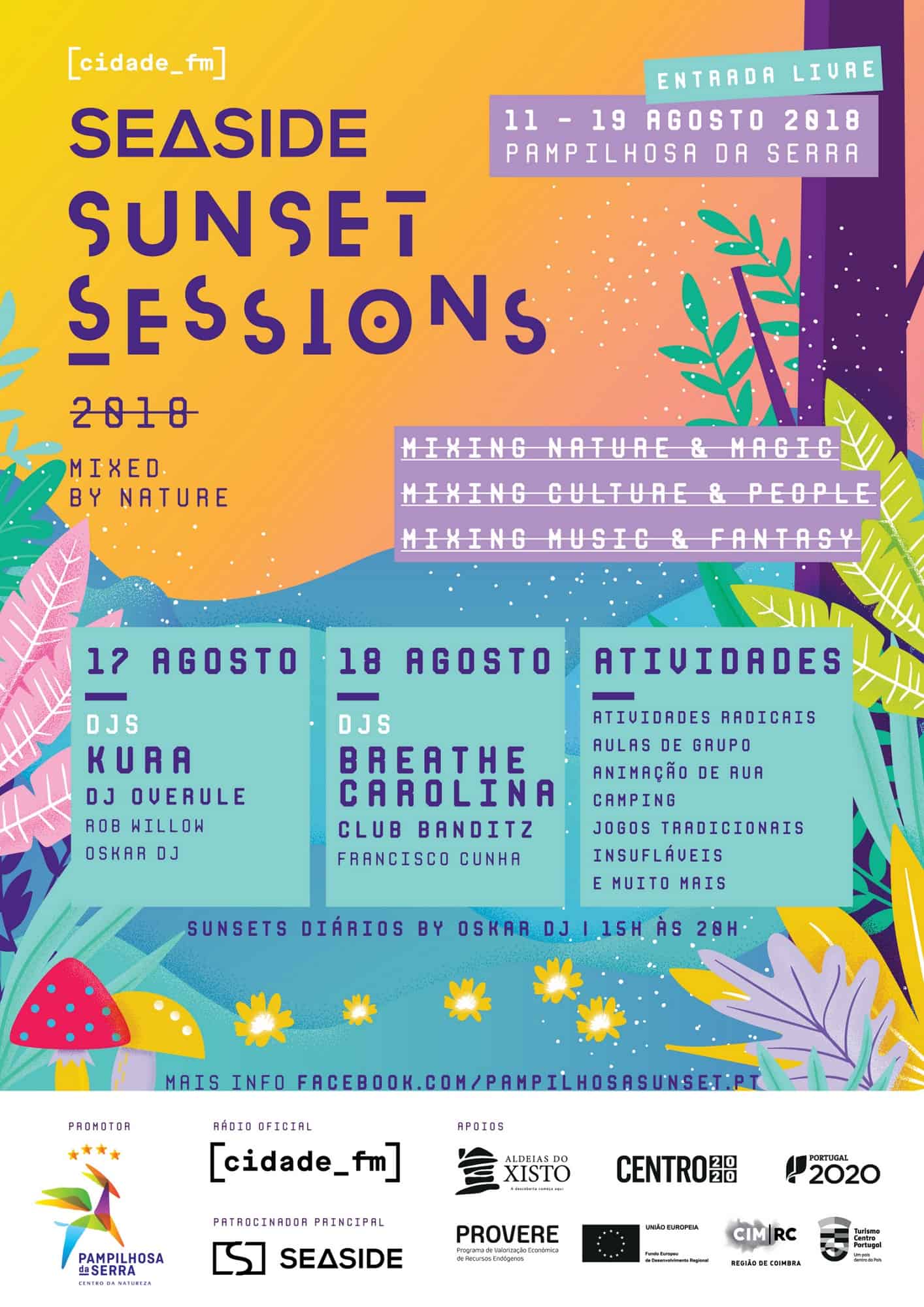 SEASIDE SUNSET SESSIONS 2018 | PAMPILHOSA DA SERRA