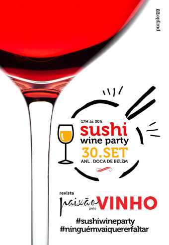 É já no dia 30 de setembro que todos os seus desejos se vão realizar. Vinhos e espumantes, sushi, petiscos e música, juntam-se num cenário fabuloso, ali mesmo junto ao rio Tejo, na Doca de Belém, para a Sushi Wine Party.