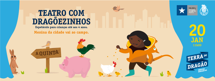 MUSEU ESTREIA TEATRO COM DRAGÕEZINHOS