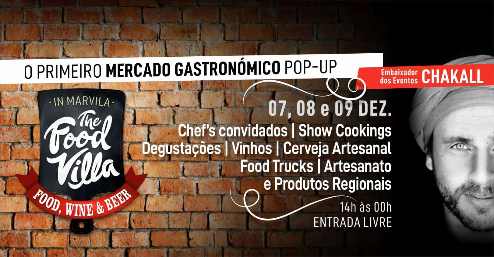 THE FOOD VILLA – 1º FESTIVAL POP-UP GASTRONÓMICO DE MARVILA