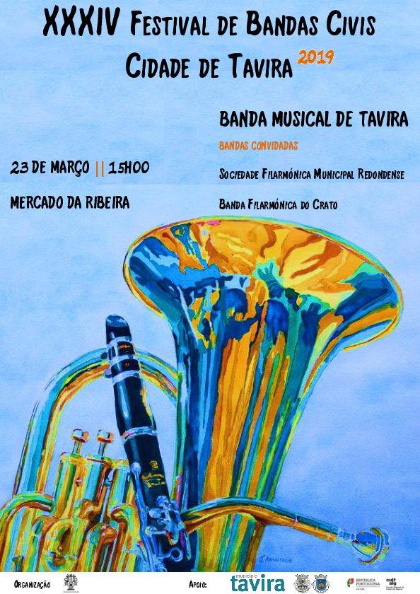 XXXIV FESTIVAL DE BANDAS CIVIS 2019 – TAVIRA