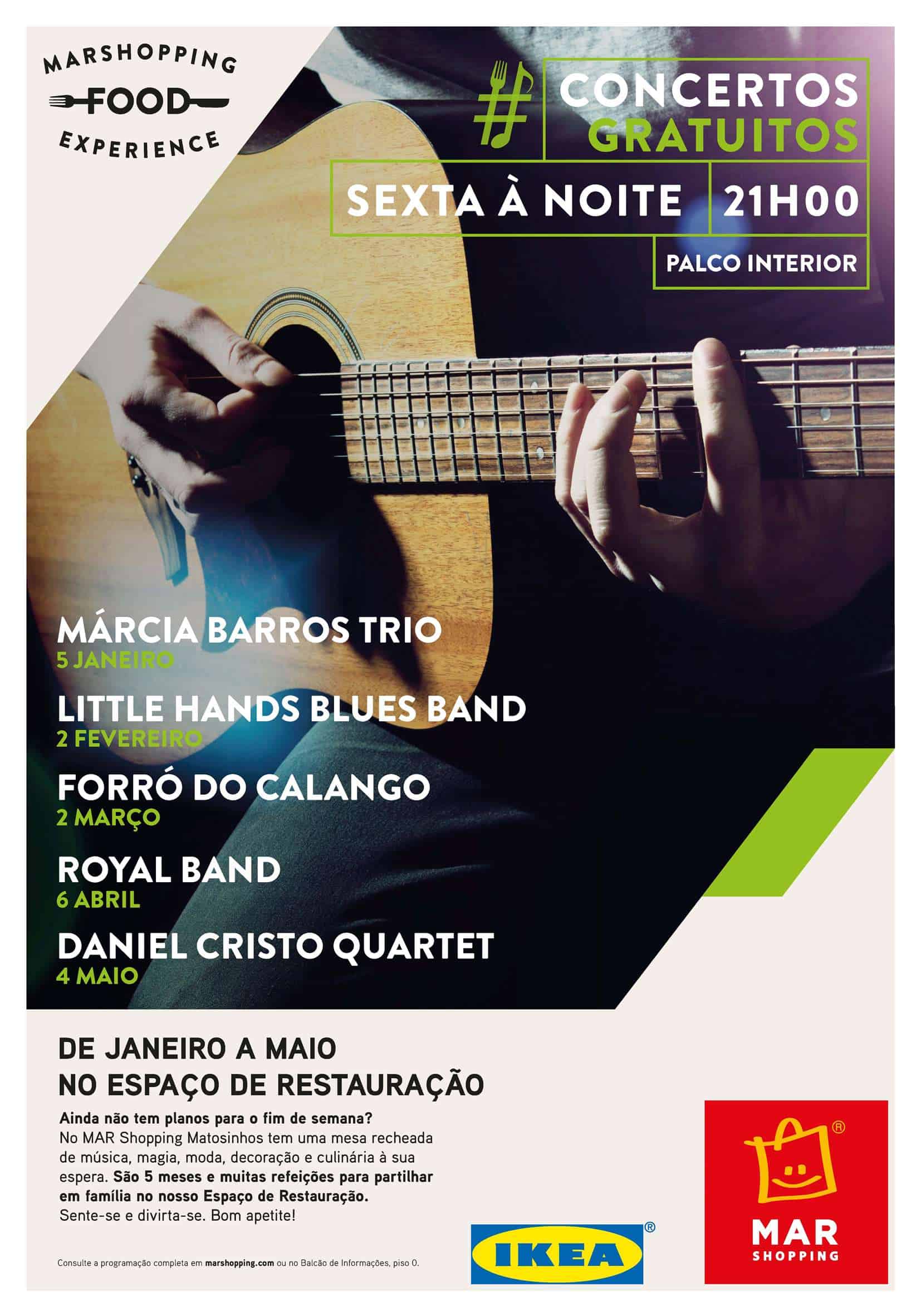 CONCERTO de ROYAL BAND no MAR SHOPPING MATOSINHOS