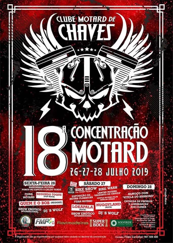 18ª CONCENTRAÇÃO MOTARD DE CHAVES | 2019