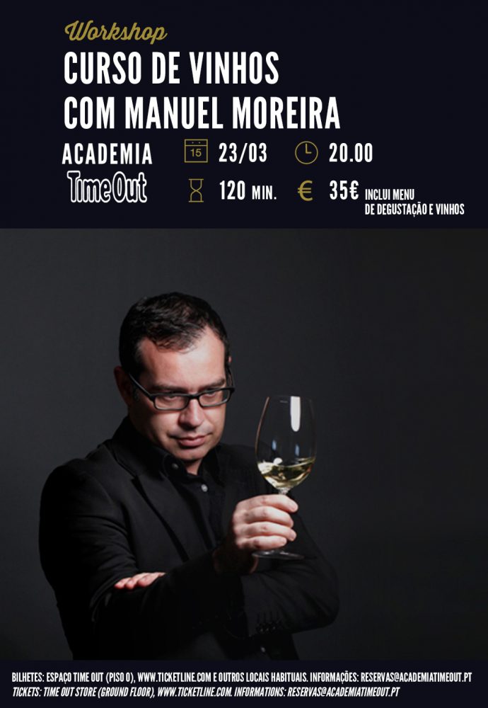 CURSO DE VINHOS COM MANUEL MOREIRA