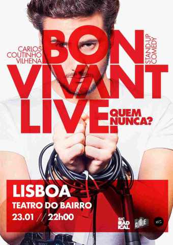BON VIVANT LIVE C/ CARLOS COUTINHO VILHENA