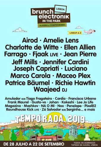 BRUNCH ELECTRONIK LISBOA 2019 | 8 CONCERTOS