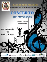 Concerto 118º Aniv. Banda B.V. Ílhavo/Música Nova