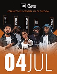 Lab Fantasma: Dj Nyack, Drik Barbosa, Fióti, Rashid e Kamau