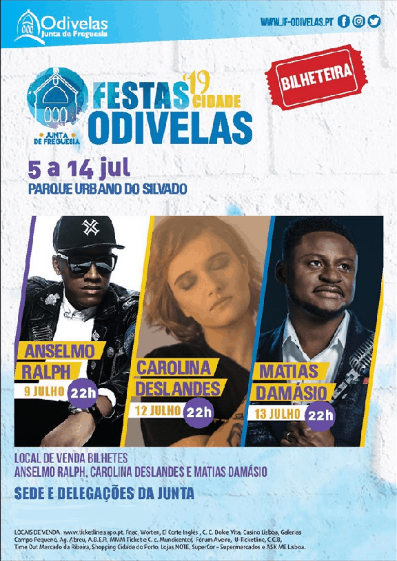 FESTAS DA CIDADE DE ODIVELAS 2019 | PROGRAMA