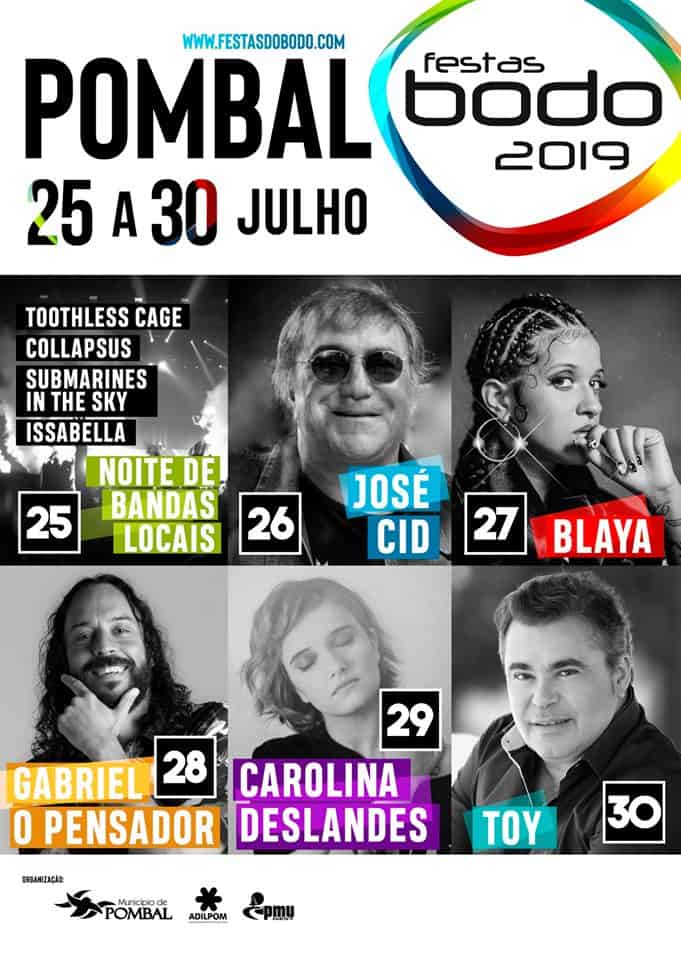 FESTAS DO BODO 2019 POMBAL | 25 A 30 JUL