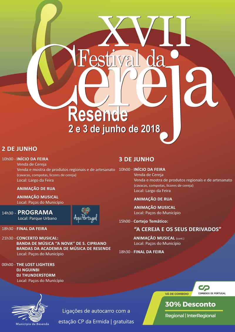 XVII FESTIVAL DA CEREJA DE RESENDE | 2018