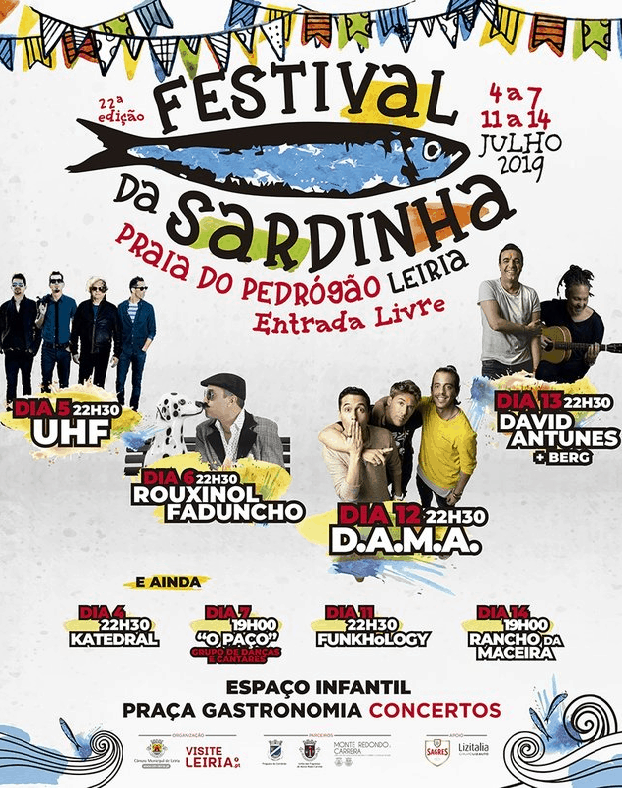 FESTIVAL DA SARDINHA 2019 | PRAIA DO PEDROGÃO