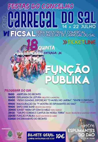 FESTAS DO CONCELHO DE CARREGAL DO SAL 2019