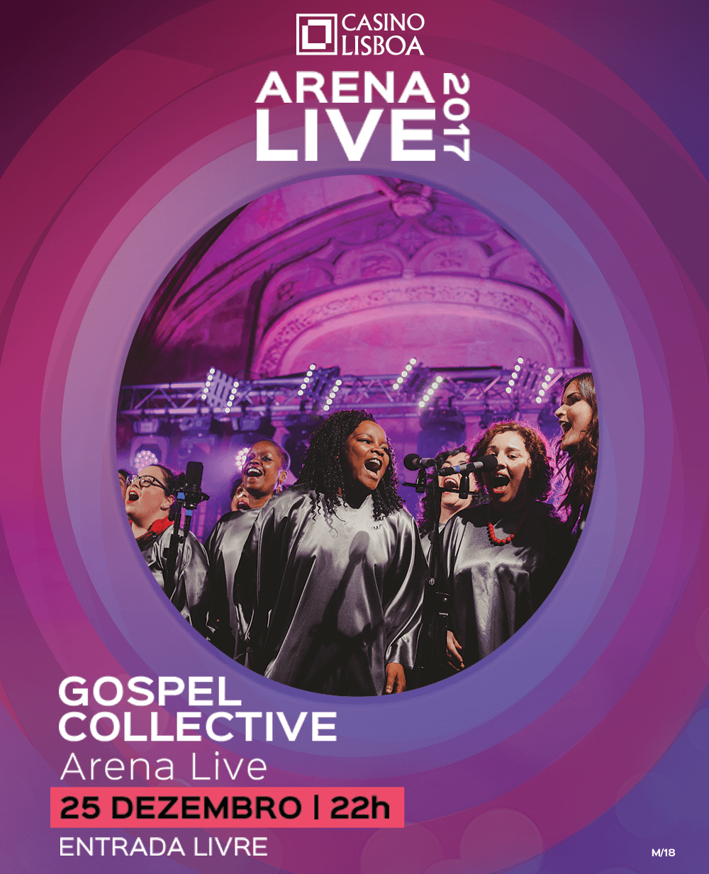 ARENA LIVE 2017 | GOSPEL COLLECTIVE | CASINO LISBOA