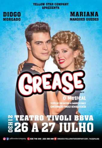 GREASE – O MUSICAL | TEATRO TIVOLI BBVA