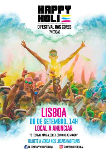 HAPPY HOLI – O FESTIVAL DAS CORES – 7ª EDIÇÃO