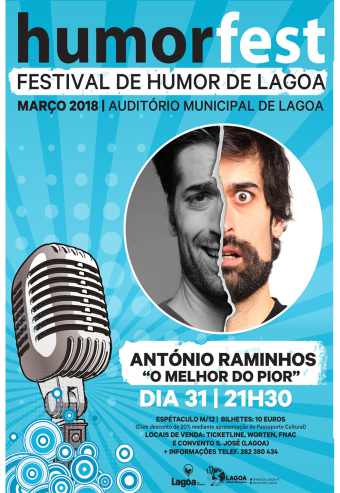 HUMORFEST 2018 – ANTÓNIO RAMINHOS O MELHOR DO PIOR