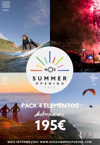 NOS SUMMER OPENING 2017 | PACK 4 ELEMENTOS ADRENALINA