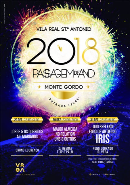 PASSAGEM DE ANO MONTE GORDO 2017-2018
