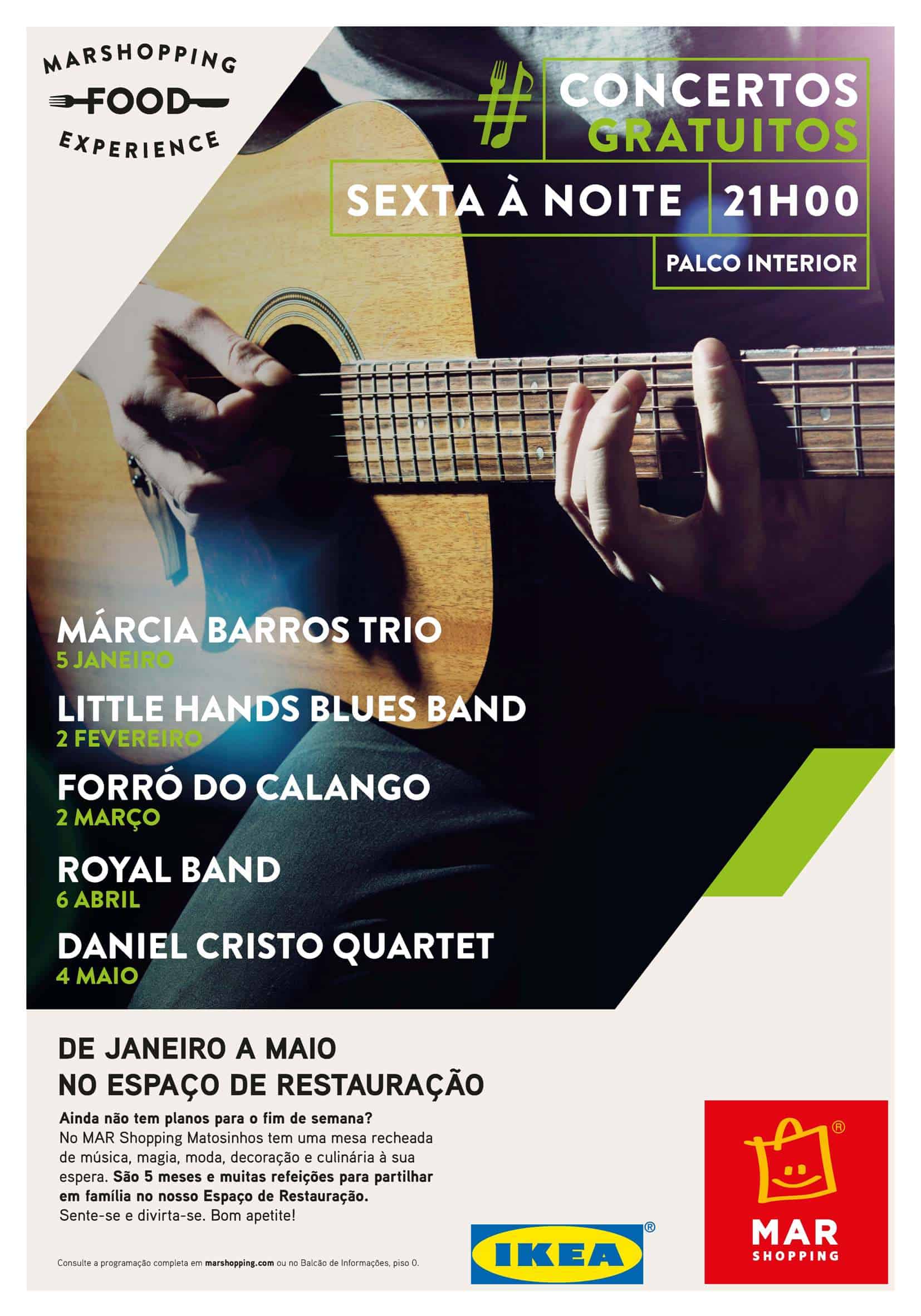 CONCERTO DE FORRÓ DO CALANGO no MAR SHOPPING MATOSINHOS