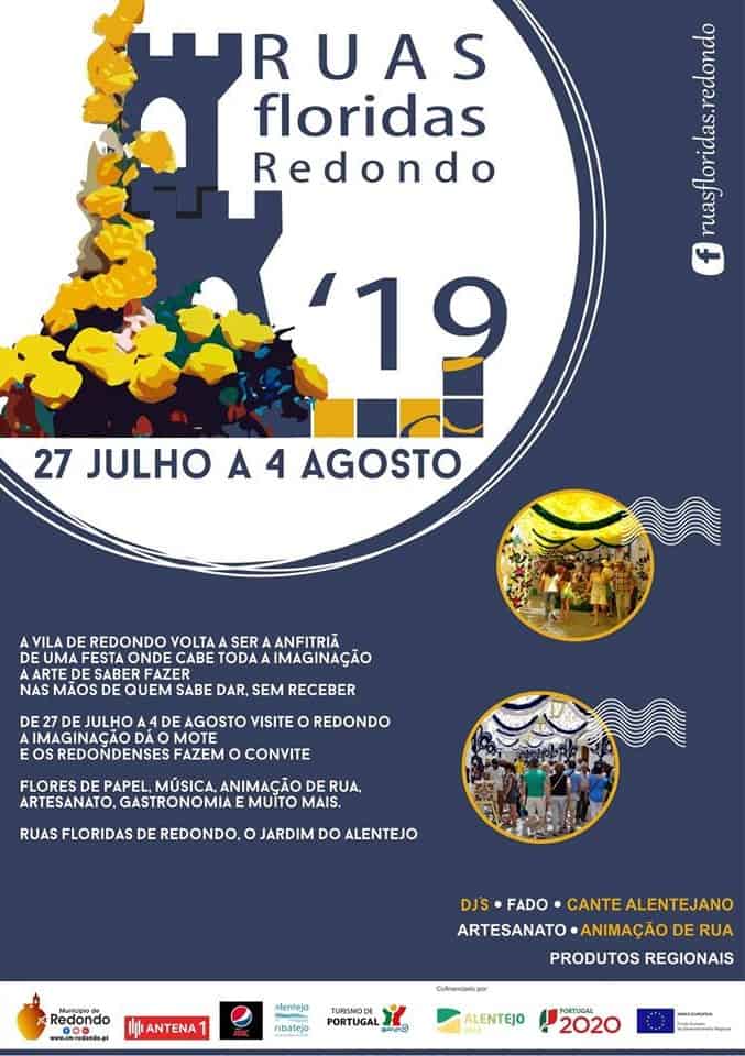 RUAS FLORIDAS REDONDO 2019 | 27 JUL A 4 AGO