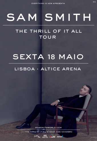 SAM SMITH – THE THRILL OF IT ALL TOUR | ALTICE ARENA