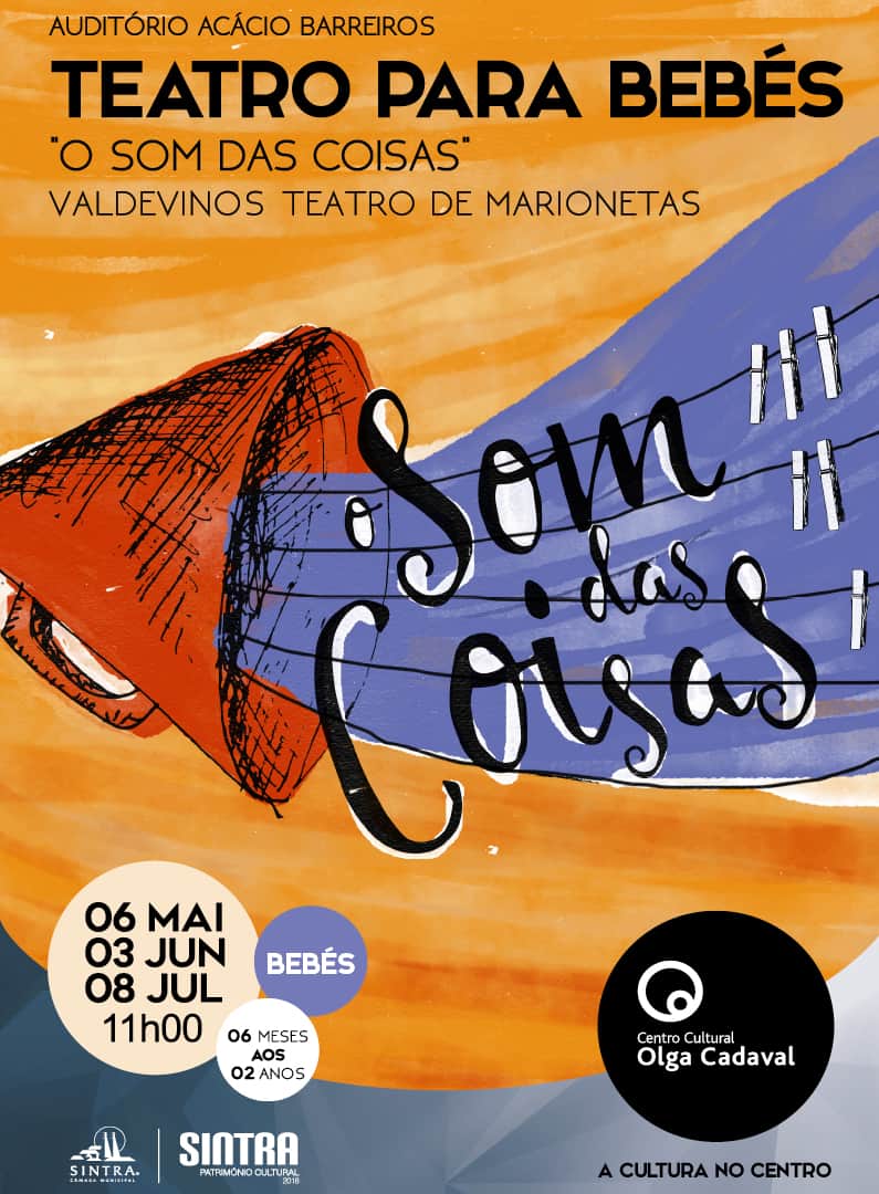 TEATRO PARA BEBÉS – O Som das Coisas | CENTRO CULTURAL OLGA CADAVAL