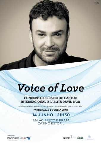 VOICE OF LOVE, CONCERTO SOLIDÁRIO | CASINO DO ESTORIL