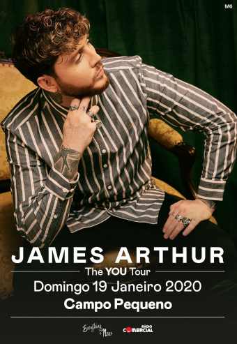 JAMES ARTHUR – The YOU Tour | CAMPO PEQUENO
