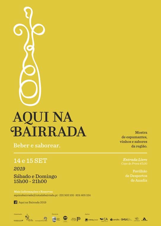 AQUI NA BAIRRADA – BEBER E SABOREAR | ANADIA 2019